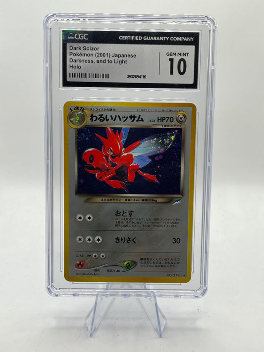 Dark Scizor Holo CGC 10 - Neo 4 (Destiny) 2001