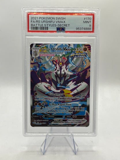 Urshifu Vmax Alt Art PSA 9 - Battle Styles 2021