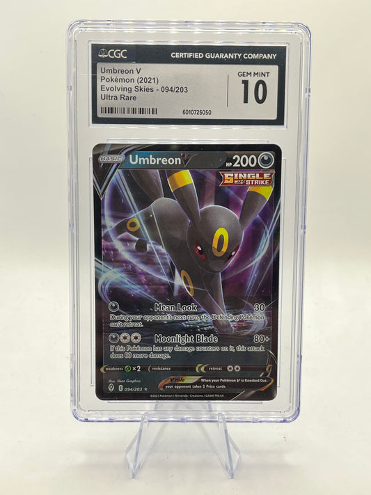 Umbreon V CGC 10 - Evolving Skies 2021