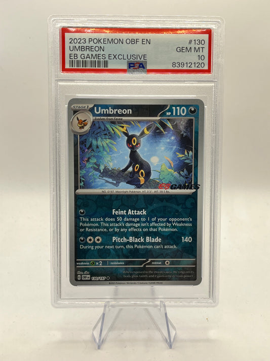 Umbreon PSA 10 - EB Games Promo 2023