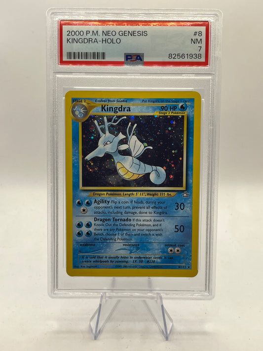 Kingdra Holo PSA 7 - Neo Genesis 2000