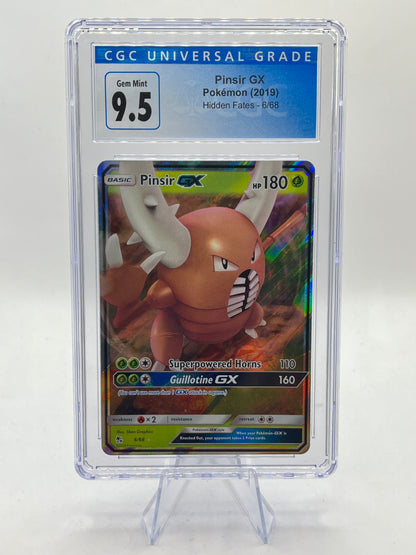 Pinsir GX CGC 9.5 (10) - Hidden Fates 2019