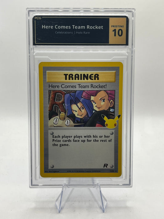 Here Comes Team Rocket! Holo PCG 10 - Celebrations 2021