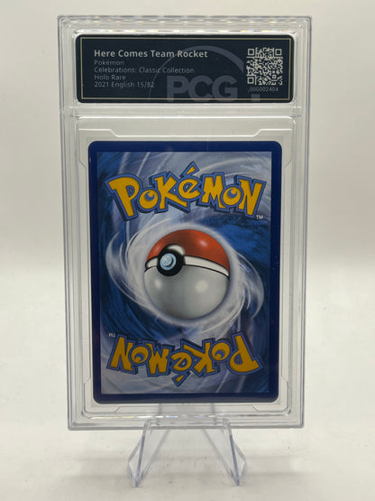Here Comes Team Rocket! Holo PCG 10 - Celebrations 2021