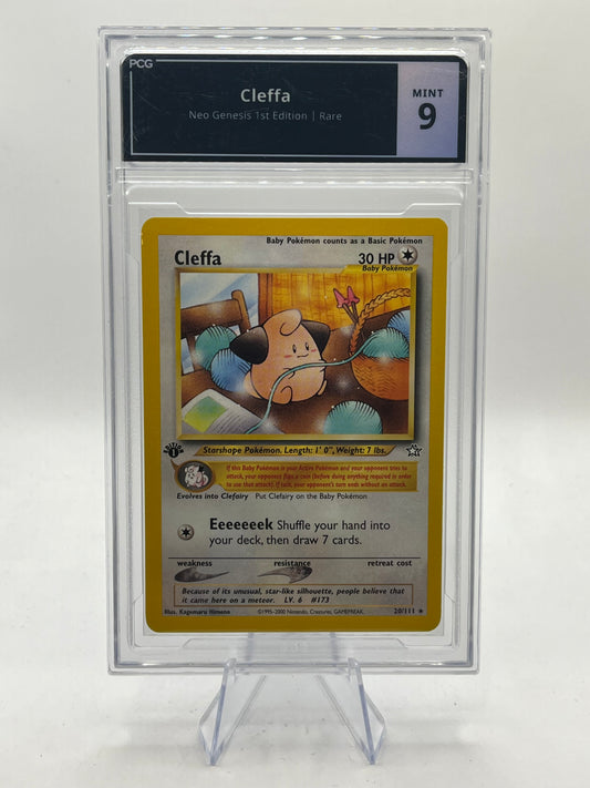 Cleffa 1st Edition PCG 9 - Neo Genesis 2000