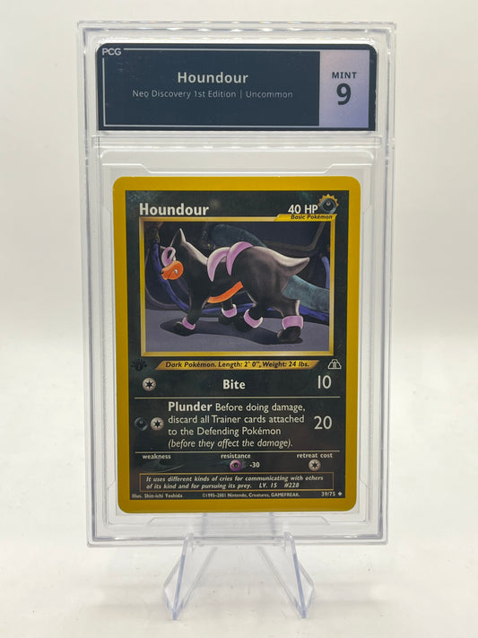 Houndour 1st Edition PCG 9 - Neo Discovery 2001