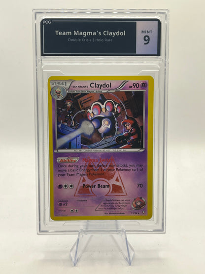 Team Magma's Claydol Holo PCG 9 - Double Crisis 2015