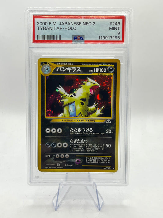 Tyranitar Holo PSA 9 - Neo 2 (Discovery) 2000