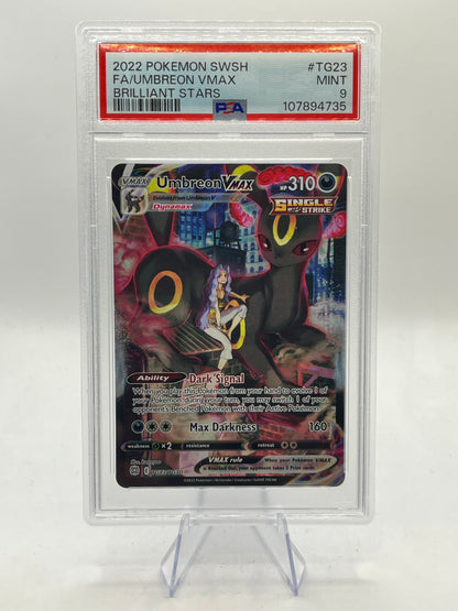 Umbreon Vmax PSA 9 - Brilliant Stars Trainer Gallery 2022