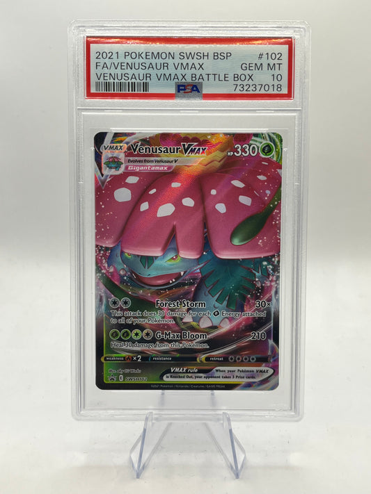 Venusaur Vmax PSA 10 - Battle Box Promo 2021