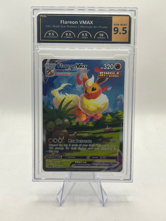 Flareon Vmax Alt Art PCG 9.5 - Sword & Shield Promo 2021