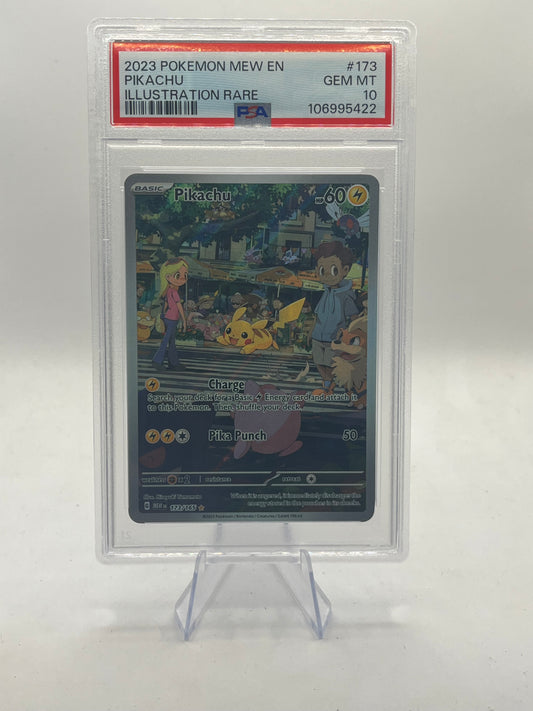 Pikachu IR PSA 10 - Pokemon 151 2023
