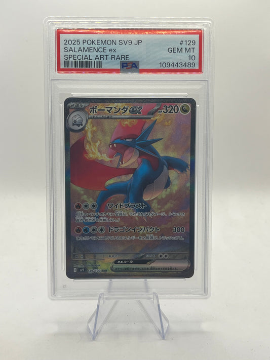 Salamence ex SAR PSA 10 - Battle Partners 2025