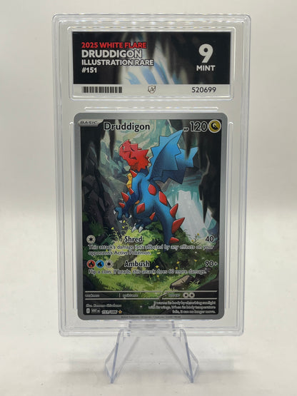 Druddigon IR ACE 9 - White Flare 2025