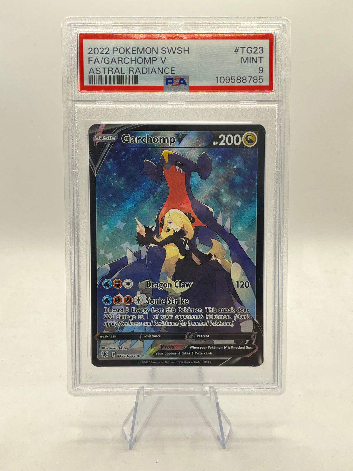 Garchomp V PSA 9 - Astral Radiance Trainer Gallery 2022 – The Pocket ...