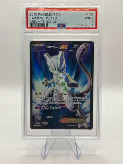 Mewtwo EX Full Art PSA 9 - XY Breakthrough 2015