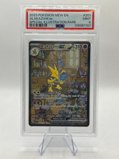 Alakazam ex SIR PSA 9 - Pokemon 151 2023
