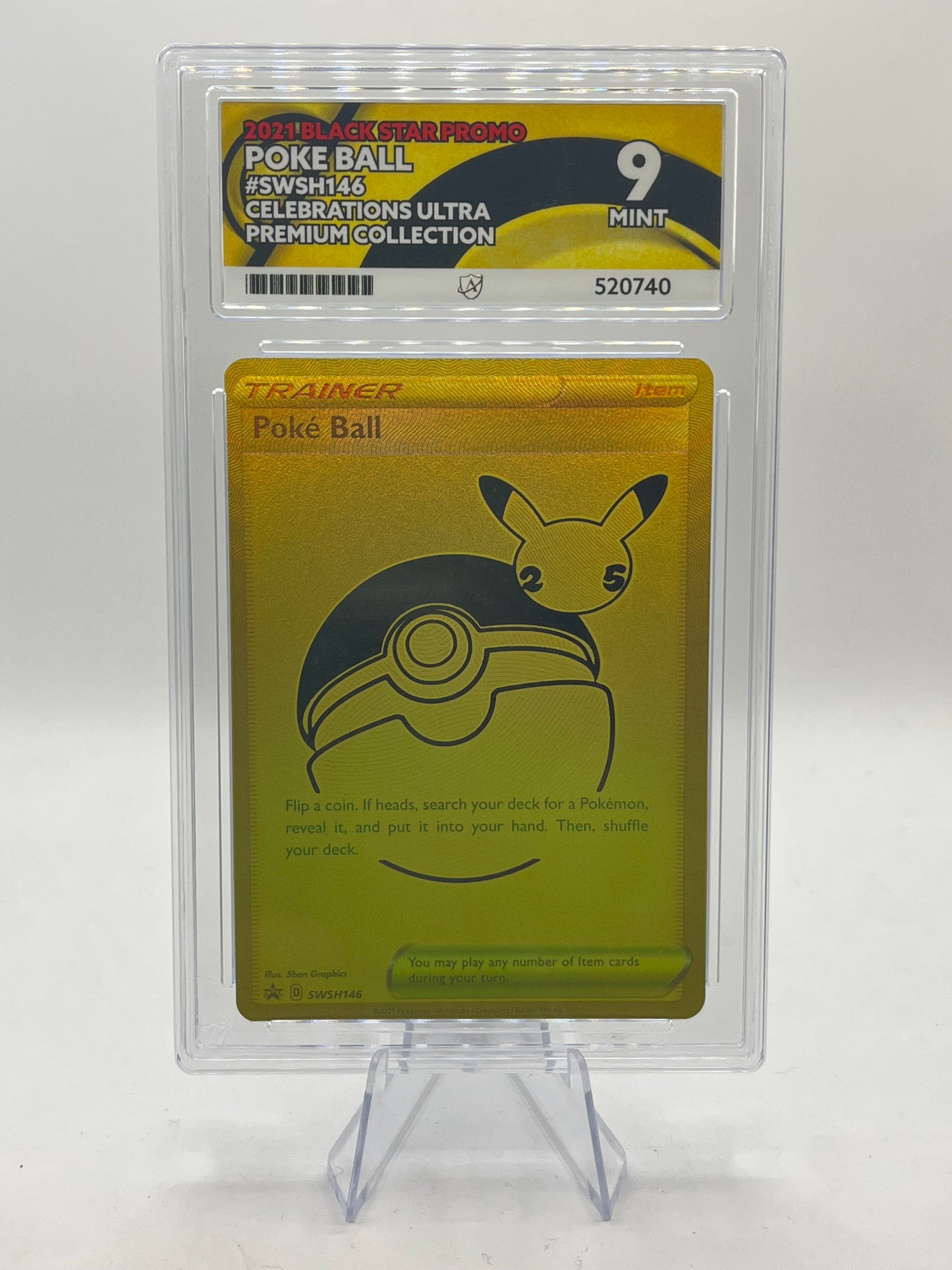 Poke Ball ACE 9 - Celebrations UPC Promo 2021
