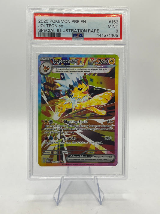 Jolteon ex SIR PSA 9 - Prismatic Evolutions 2025