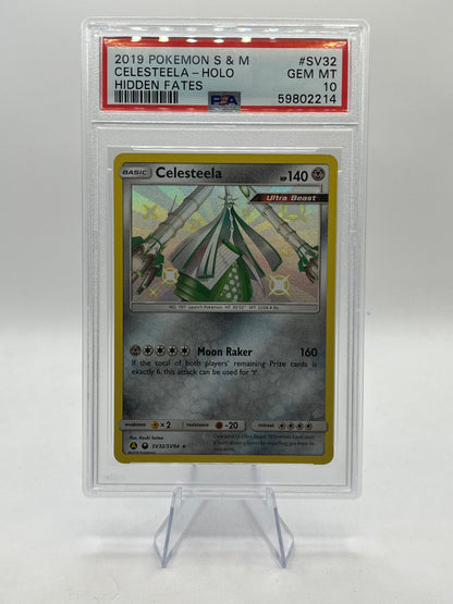Celesteela Baby Shiny PSA 10 - Hidden Fates 2019
