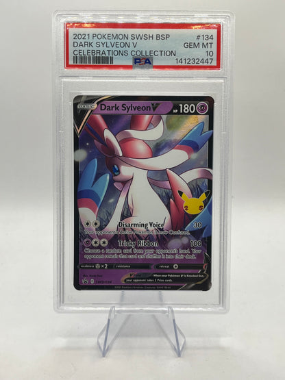 Dark Sylveon V PSA 10 - Celebrations Promo 2021