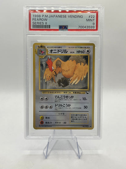 Fearow PSA 9 - Vending Series 2 1998