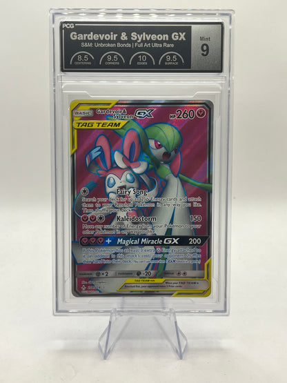 Gardevoir & Sylveon GX Full Art PCG 9 - Unbroken Bonds 2019