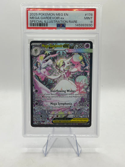 Mega Gardevoir ex SIR PSA 9 - Mega Evolution 2025