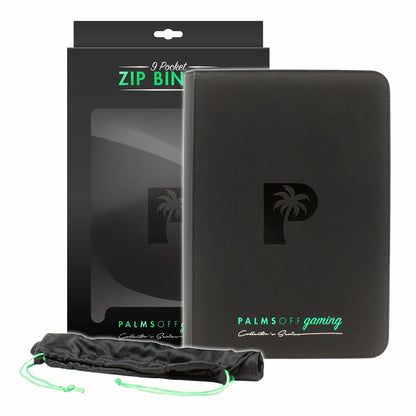 Palms Off Collector’s Series 9 Pocket Zip Binder