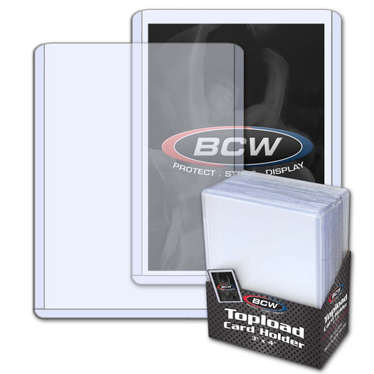 BCW Toploaders (25) Clear